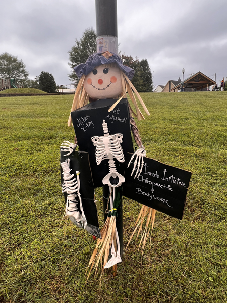 Scarecrow #25 - Chiropractic Bodywork