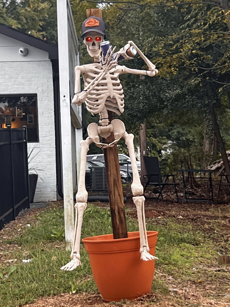 Halloween skeleton