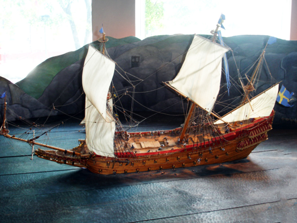 model of the Vasa ship