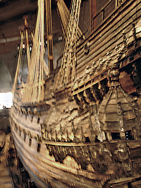 the Vasa ship
