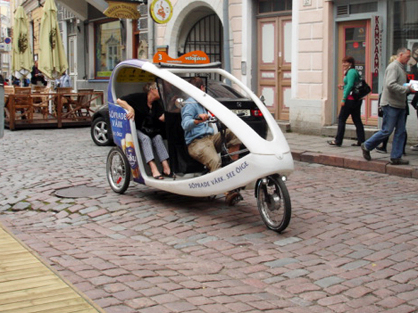 cute pedal car