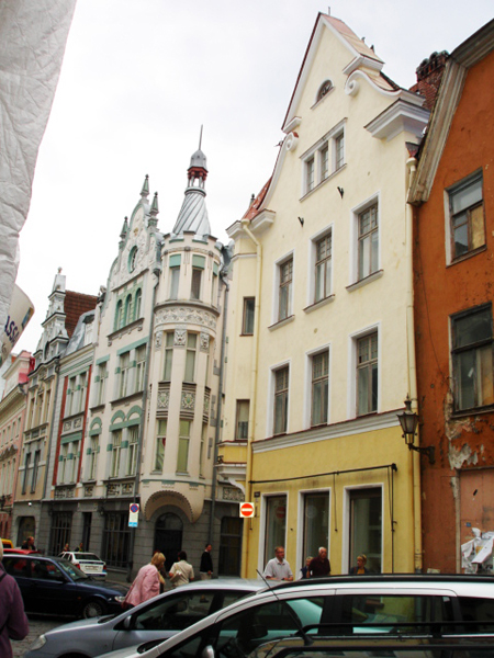 buildings in Tallinn, Estonia