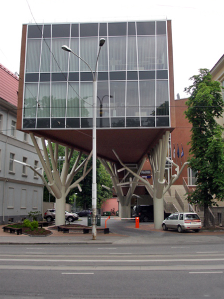 modern building in Tallinn