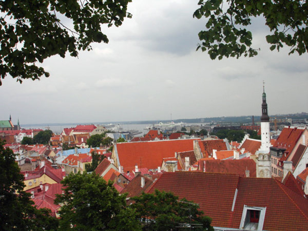 views of Tallinn, Estonia