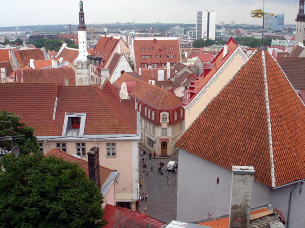 views of Tallinn, Estonia