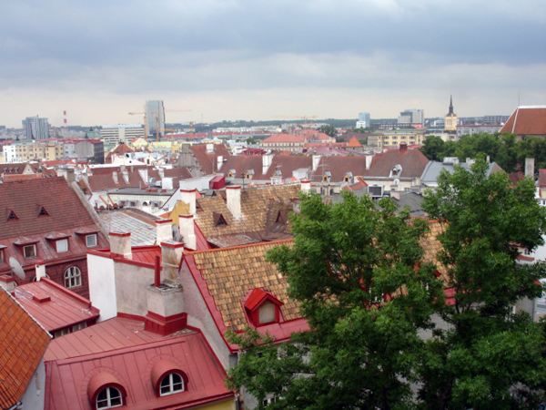 views of Tallinn, Estonia