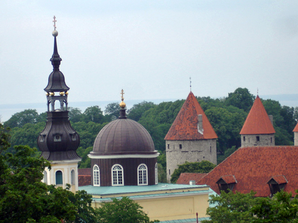 views of Tallinn, Estonia