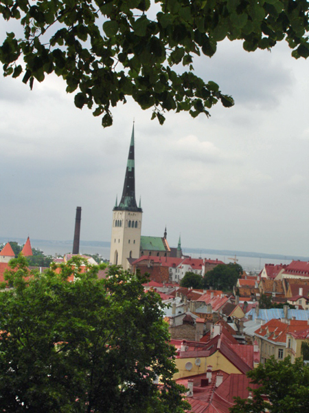 views of Tallinn, Estonia