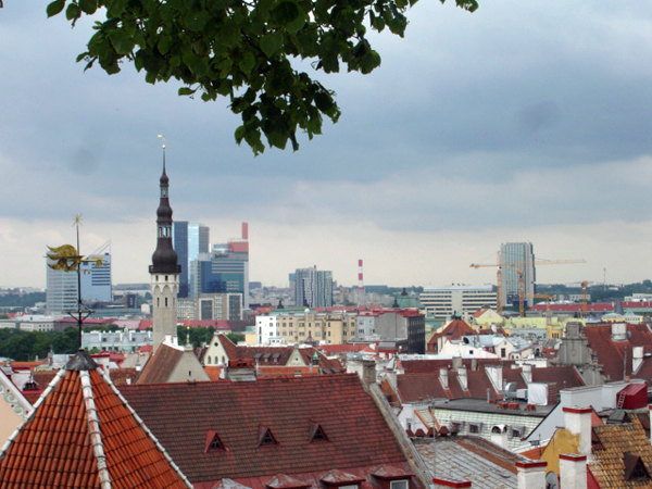 views of Tallinn, Estonia