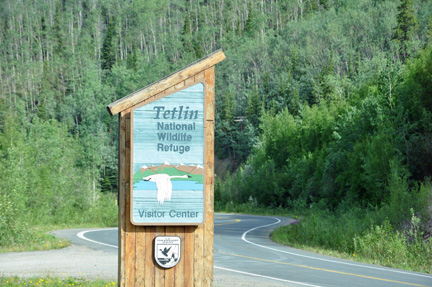 sign- Tetlin Visitor Center
