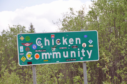 sign - Chicken Community