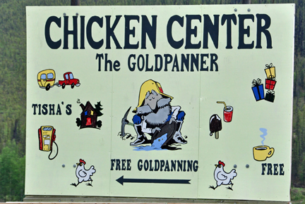 sign for the Goldpanenr