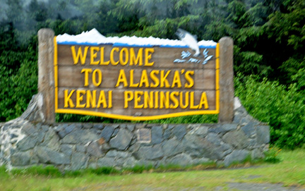 sign - Welcome to Alaska's Kenai Peninsula