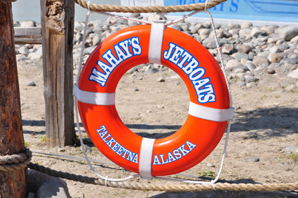 mahay's jetboats sign