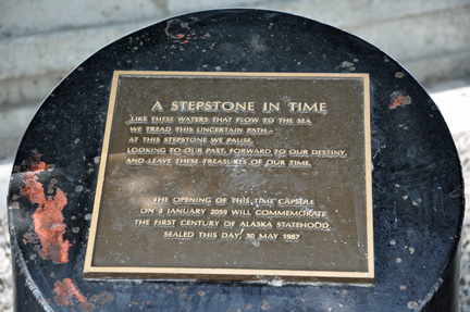 time capsule sign