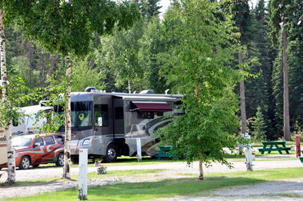 the new yard of the two RV Gypsies