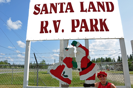 sign - Santaland RV Park, Karen and the Clauses