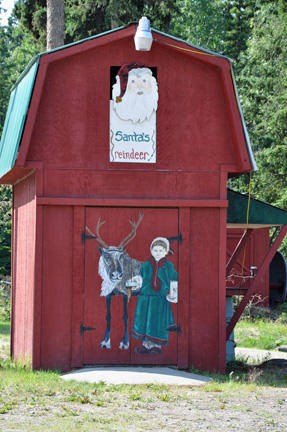 the reindeer's barn
