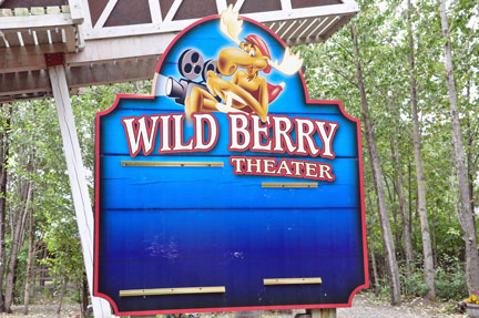 sign - Wild  Berry Theater