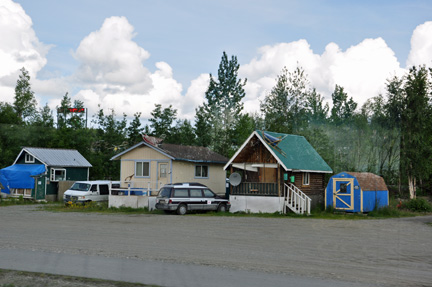 housing along the road-side