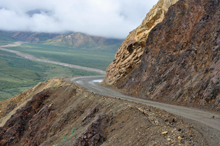 Roads in Denali National Park