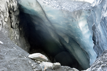 the ice cave