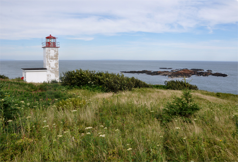  the West Quaco Lighthouse in St. Martins