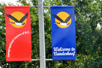 flags - welcome to Vanderhoof BC