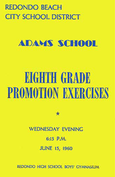 Adams School graduation