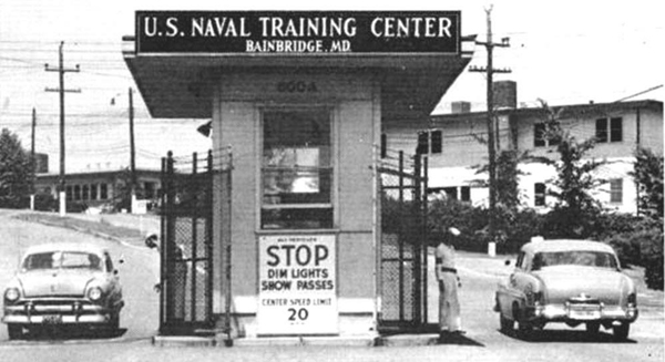 U.S. Naval Training entrance
