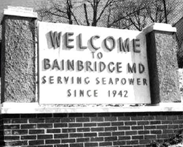 Welcome to Bainbridge sign