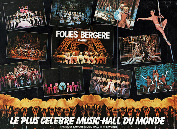 Folies Bergere postcard