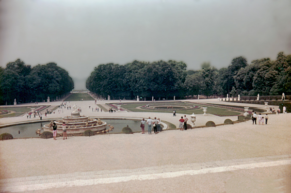 gardens at The Palace of Versailles