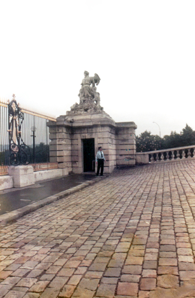 guard at Palace of Versailles