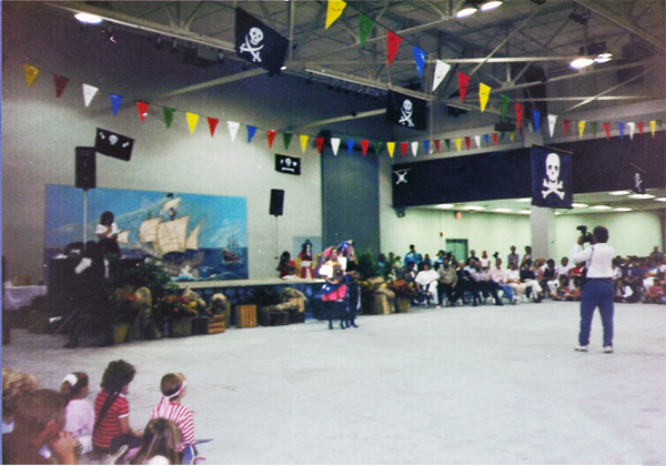 Karen Duquette getting a prize