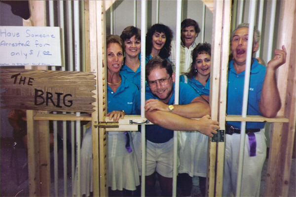 Southern Star Express Line Dance Team in jthe Brig