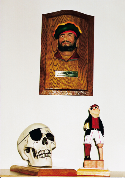 Lee and Karen Duquette's trophies