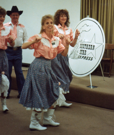 Karen Duquette dancing