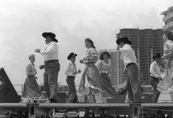Lee and Karen Duquette dancing
