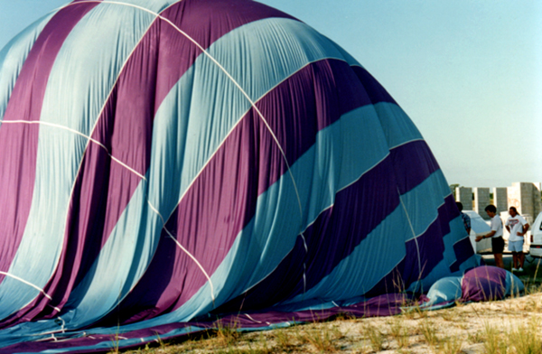 the hot air balloon