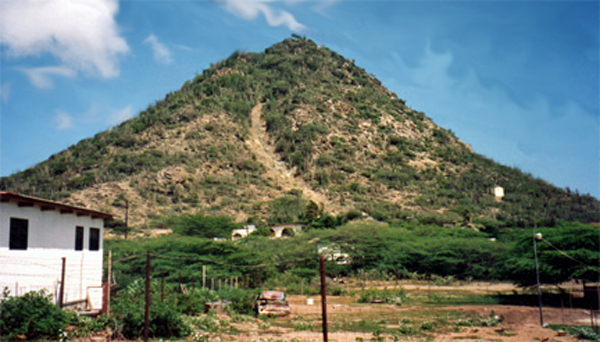 54-foot tall peak of Hooiberg