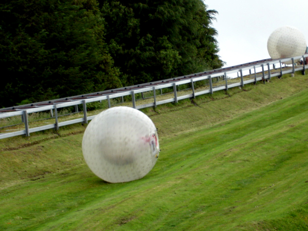 zorbing ball
