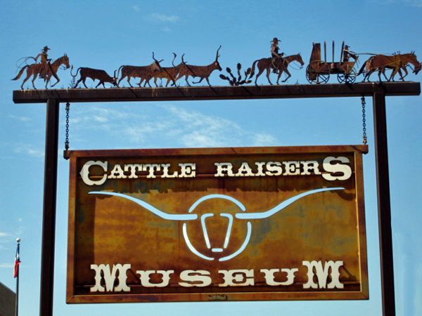 Cattle Raisers Museum sign