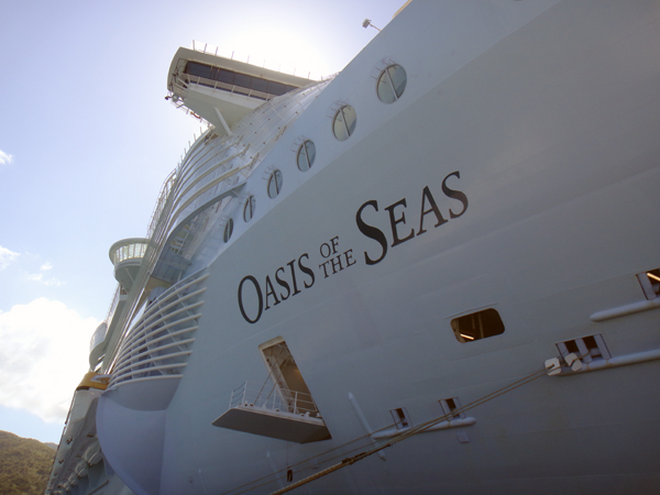 The Oasis Of The Seas cruise ship