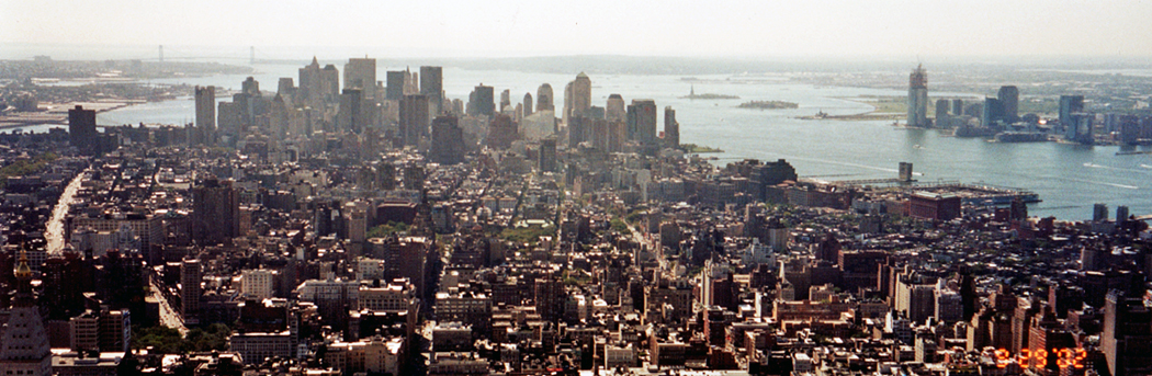panorama - Statue of Liberty
