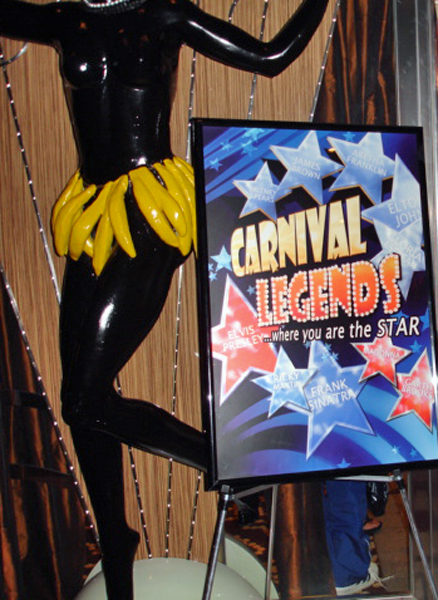 Carnival Legends show room