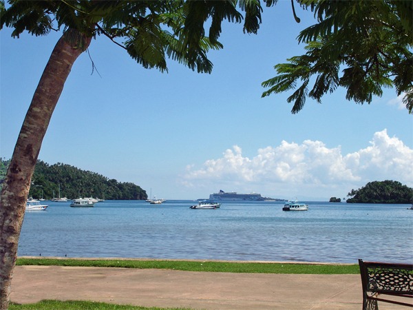 Samana beach scenery