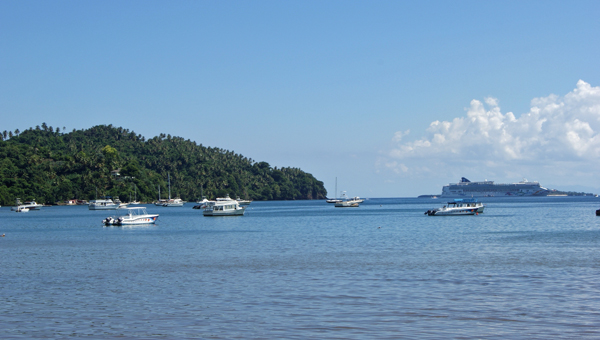 Samana beach scenery