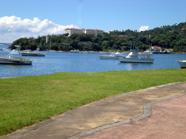 Samana beach scenery