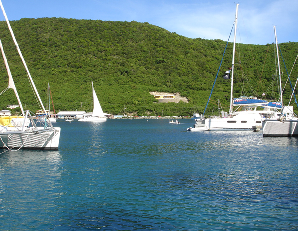 sailboats at Soper's Wharf